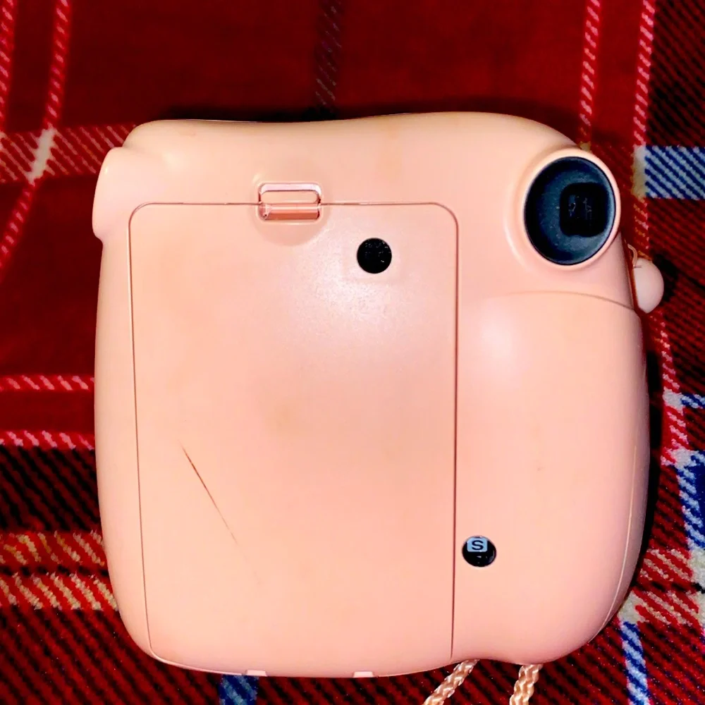 FUJIFILM insta mini 7+ pink Polaroid camera🩷